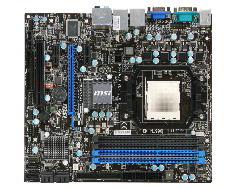 MSI 880GM-E41 motherboard AMD
