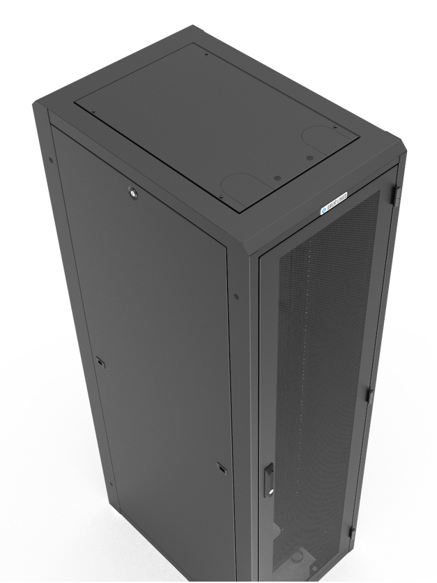 Vertiv GL720E-2436-B-SQM6MS rack cabinet 37U Freestanding rack Black – image 2