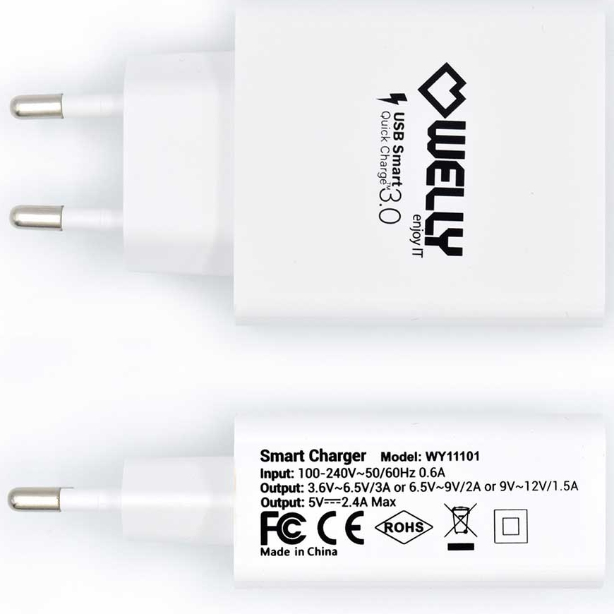 Welly Enjoy IT WY11101 mobile device charger White AC Fast charging Indoor – image 2