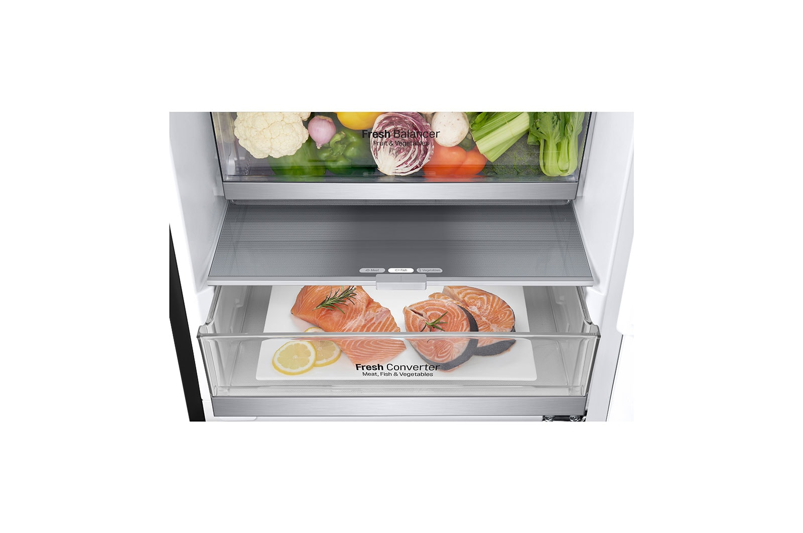 LG GBB72MCUDN fridge-freezer Freestanding – image 6