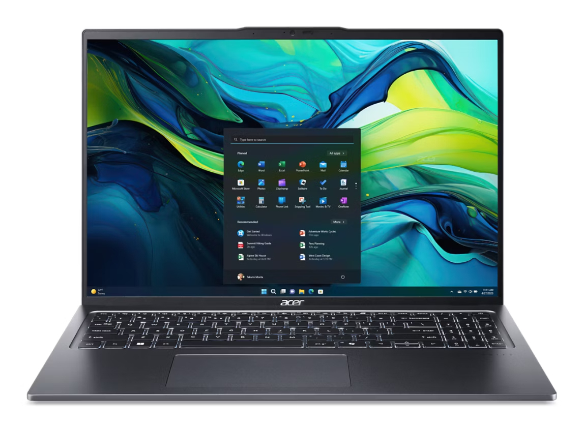 Acer Swift Go 16 SFG16-72T-95LG Intel Core Ultra 9 185H Laptop – image 2