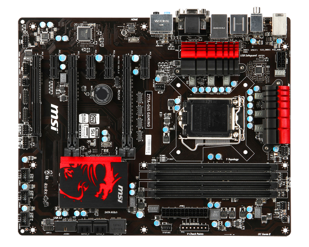 MSI Z77A-G45 GAMING – image 2