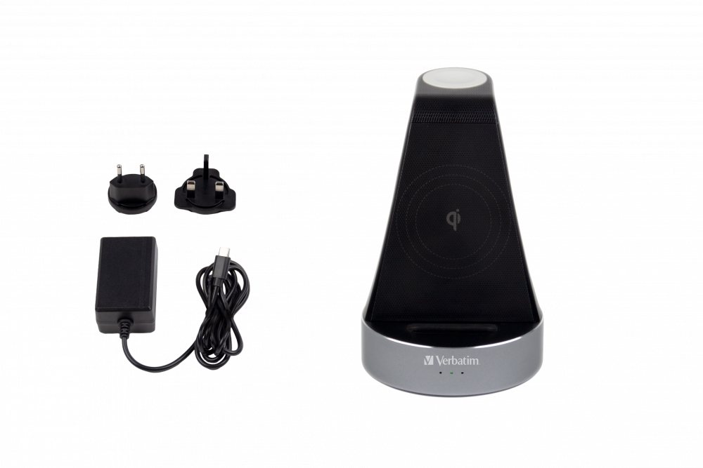 Verbatim WCS-01 Universal Black Wireless charging Indoor – image 3