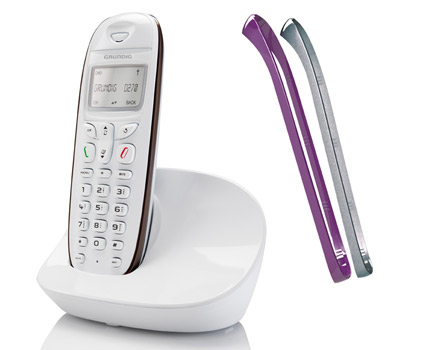Grundig D270 DECT telephone Caller ID White