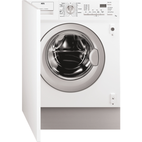AEG L61472WDBI washer dryer Built-in Front-load White