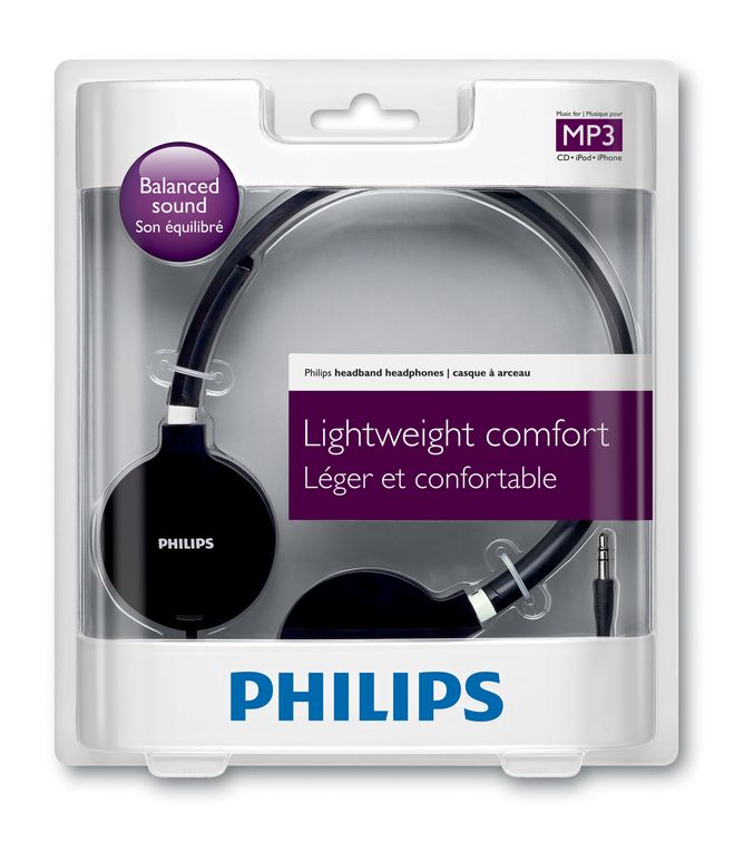 Philips Lightweight Headphones SHL1700/98 – image 2
