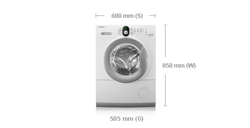 Samsung WF1602WUV washing machine Front-load – image 3