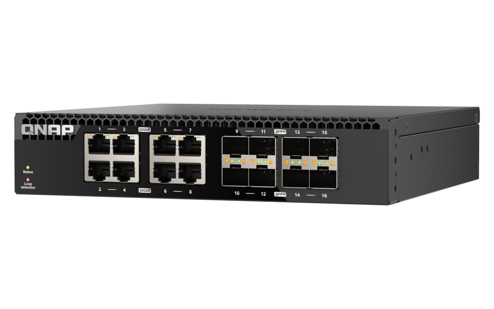 QNAP QSW-3216R-8S8T network switch Unmanaged L2 – image 4