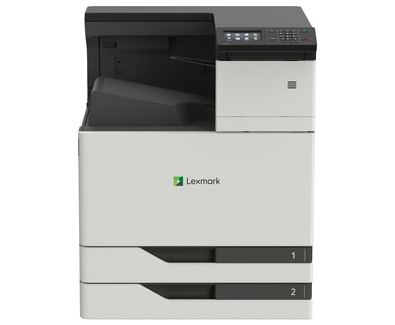 Lexmark CS923DE - Printer - color - Duplex - laser - Tabloid Extra (12 in x 18 in), SRA3 - 1200 x 1200 dpi - up to 55 ppm (mono) / up to 55 ppm (color) - capacity: 1150 sheets - USB 2.0, Gigabit LAN, USB 2.0 host - government GSA - TAA Compliant