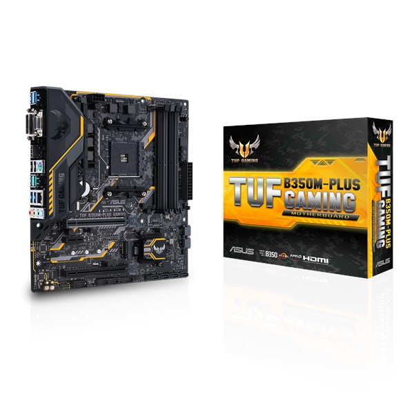 ASUS TUF B350M-PLUS GAMING AMD B350 Socket AM4 micro ATX
