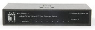 LevelOne FSW-0812 network switch Unmanaged Power over Ethernet (PoE) – image 2