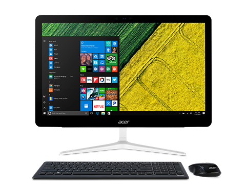 Acer Aspire Z24-880 Intel® Core™ i3 i3-7100T 60.5 cm (23.8″) 1920 x 1080 pixels All-in-One PC 6 GB DDR4-SDRAM 1.12 TB HDD+SSD Windows 10 Home Black, Silver image 3