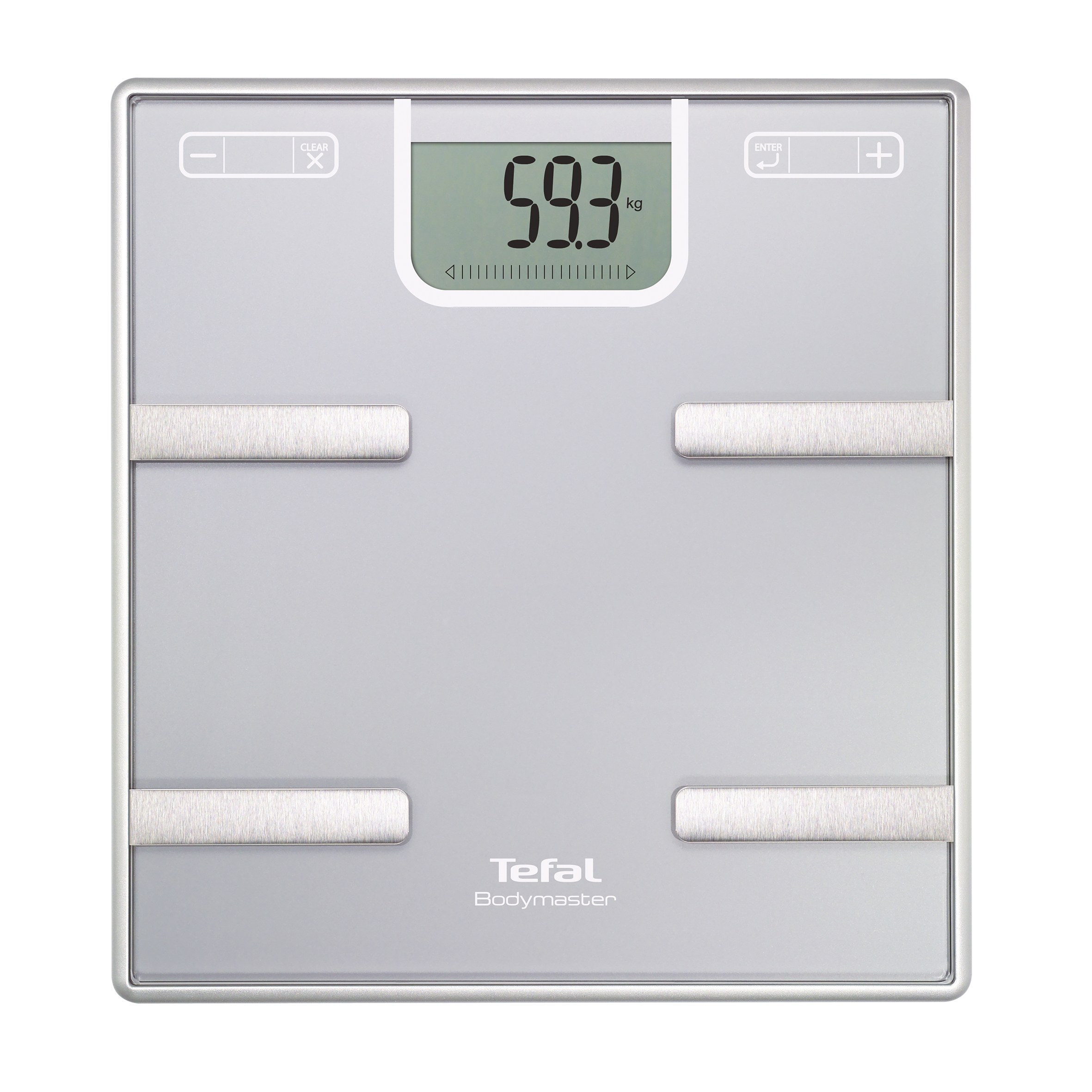 صورة ميزان شخصي إلكتروني Tefal Bodymaster BM6010 - فضي