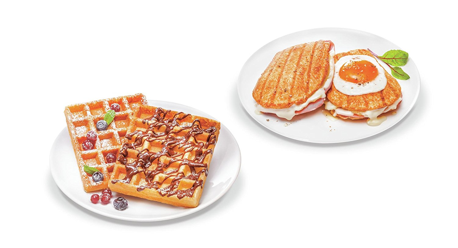 Resim Tefal Snack Time Happiness 2 Dilim Dikdörtgen Gofret Makinesi