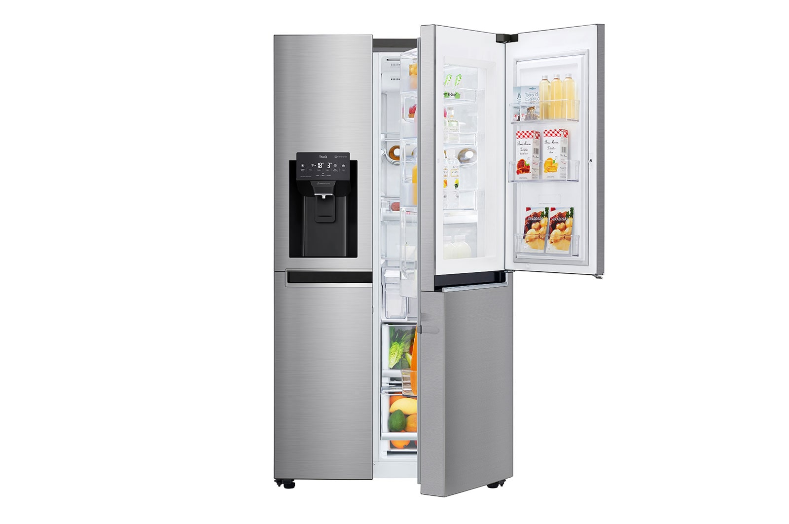LG GSJ761PZEE side-by-side refrigerator Freestanding – image 1