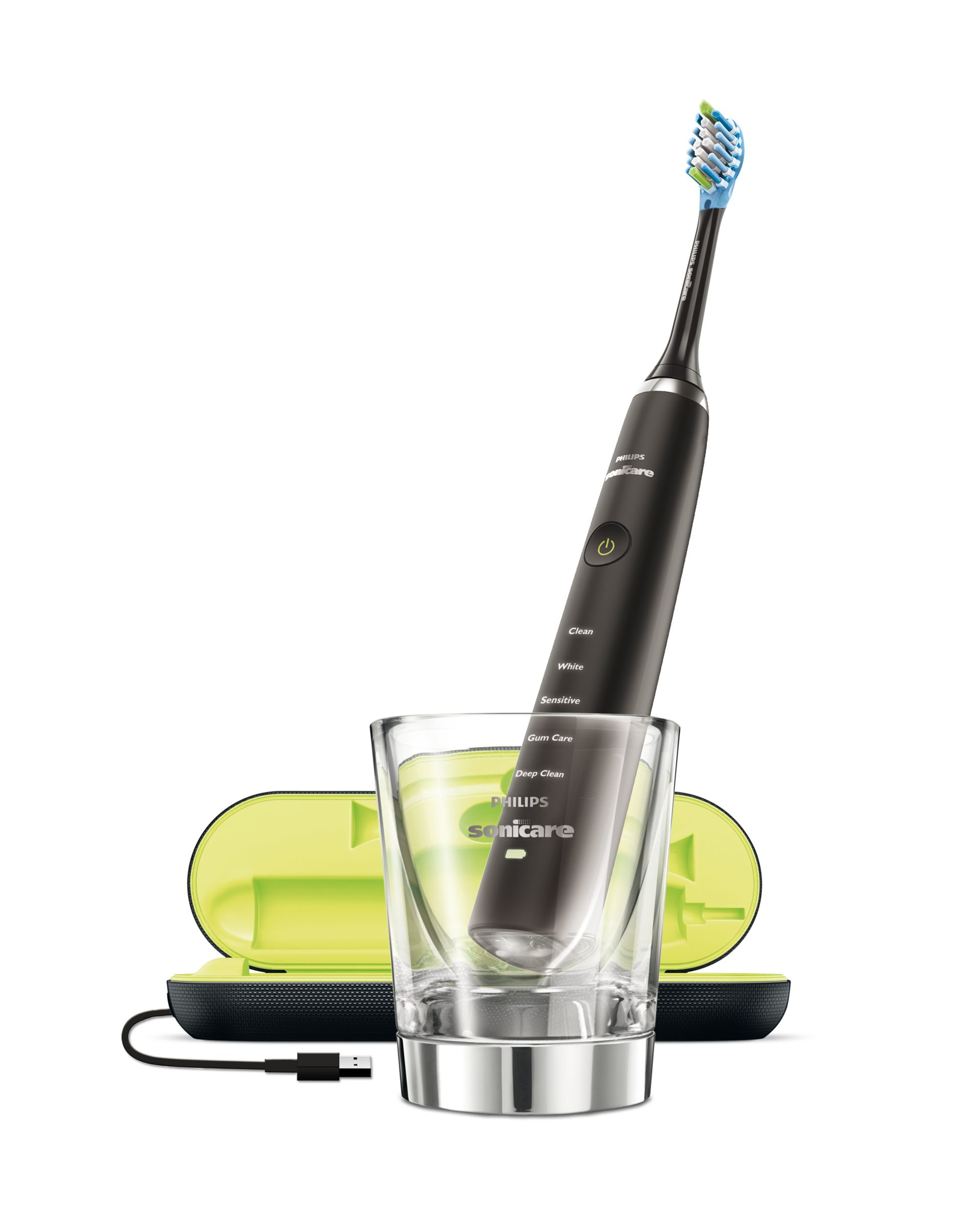 Philips Sonicare DiamondClean HX9359/89 electric toothbrush Adult Sonic toothbrush Black