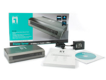 LevelOne 2 USB + 1 Parallel Print Server – image 5