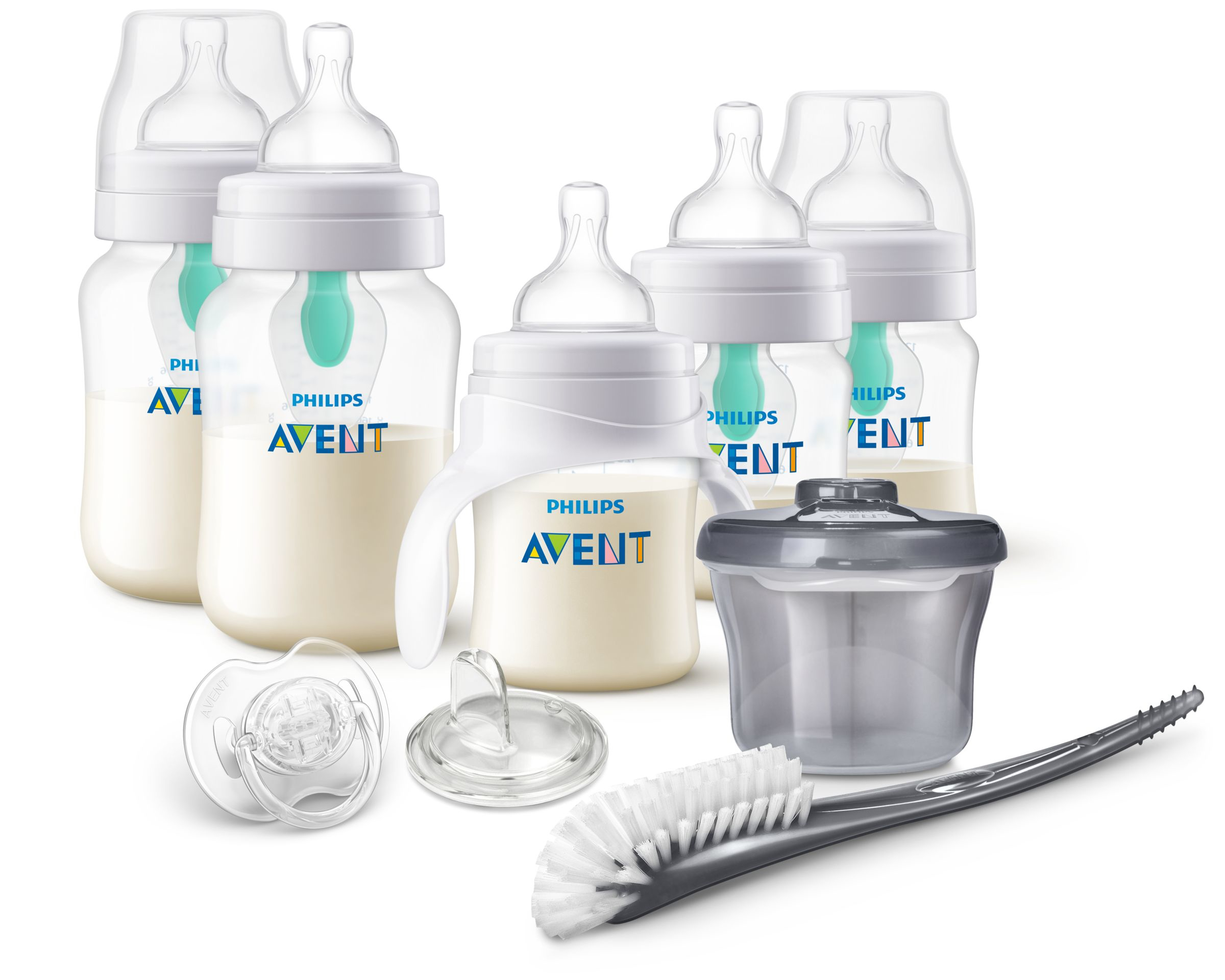 مجموعة هدايا رضّاعات Philips AVENT SCD394/02 المضادة للمغص مع فتحة AirFree