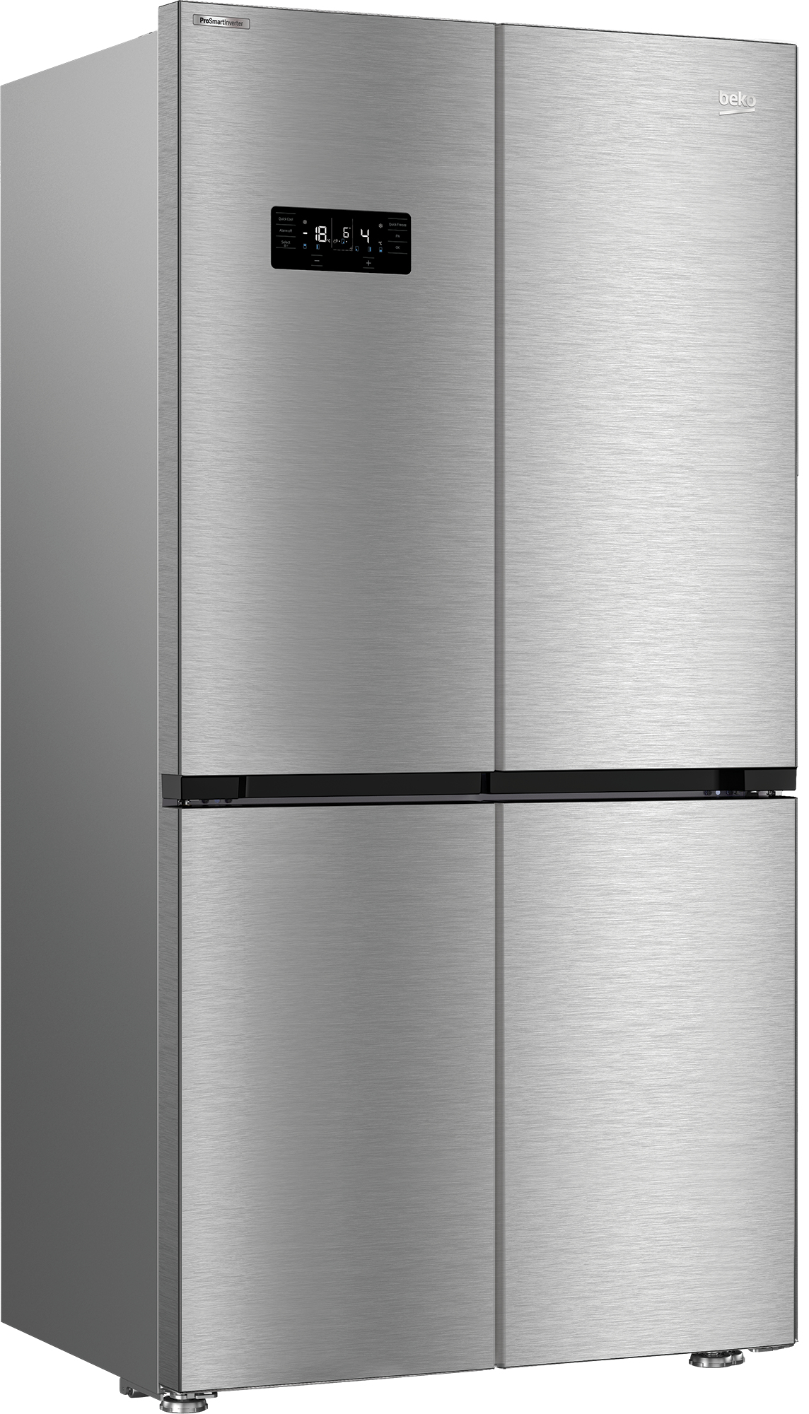Beko GN1416240ZXN side-by-side refrigerator Freestanding – image 2
