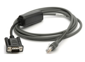 Zebra CBA-R10-S07ZBR cavo seriale Nero 2,13 m DB9 …