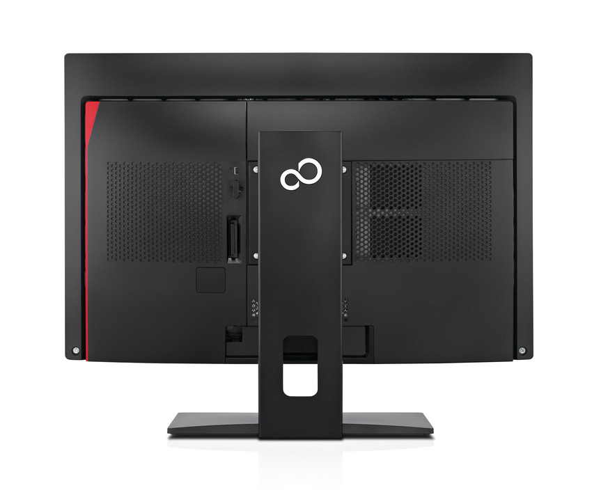 Fujitsu ESPRIMO K557/24 Intel® Core™ i3 i3-7100T 60.5 cm (23.8″) 1920 x 1080 pixels All-in-One PC 8 GB DDR4-SDRAM 128 GB SSD Windows 10 Pro Black image 2
