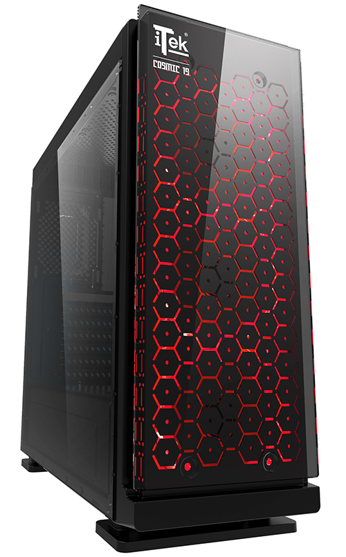 itek COSMIC 19 Midi Tower Black image 1