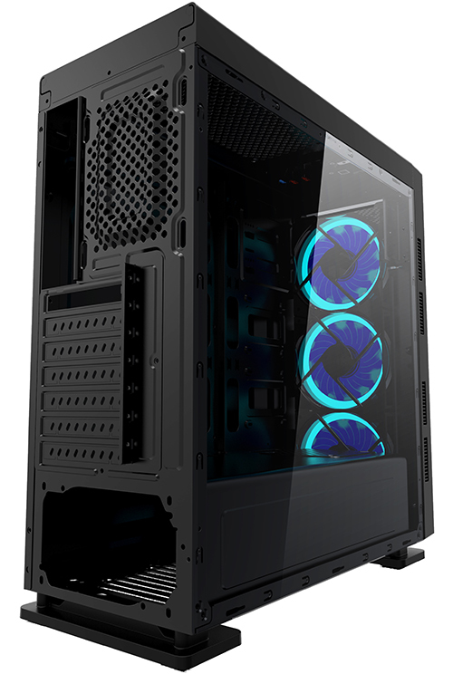 itek COSMIC 19 Midi Tower Black image 3