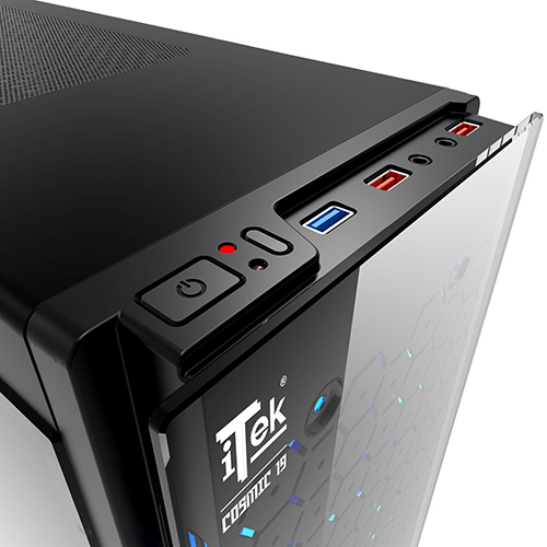 itek COSMIC 19 Midi Tower Black image 7
