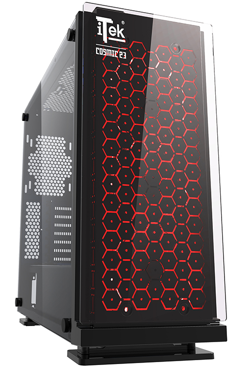itek COSMIC 23 Midi Tower Black image 1