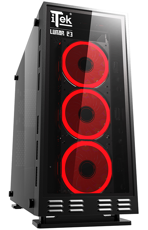 itek LUNAR 23 Midi Tower Black image 1