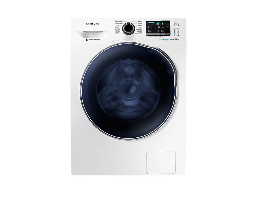 Samsung WD80J5B10AW washer dryer Freestanding Front-load White