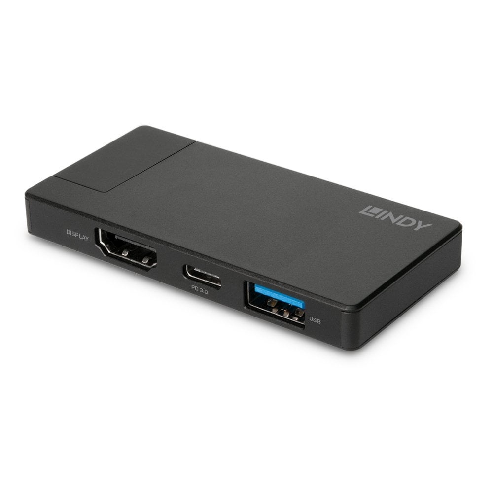 Lindy DST-Micro, USB-C Laptop Micro Docking Station with 4K Support and – image 2