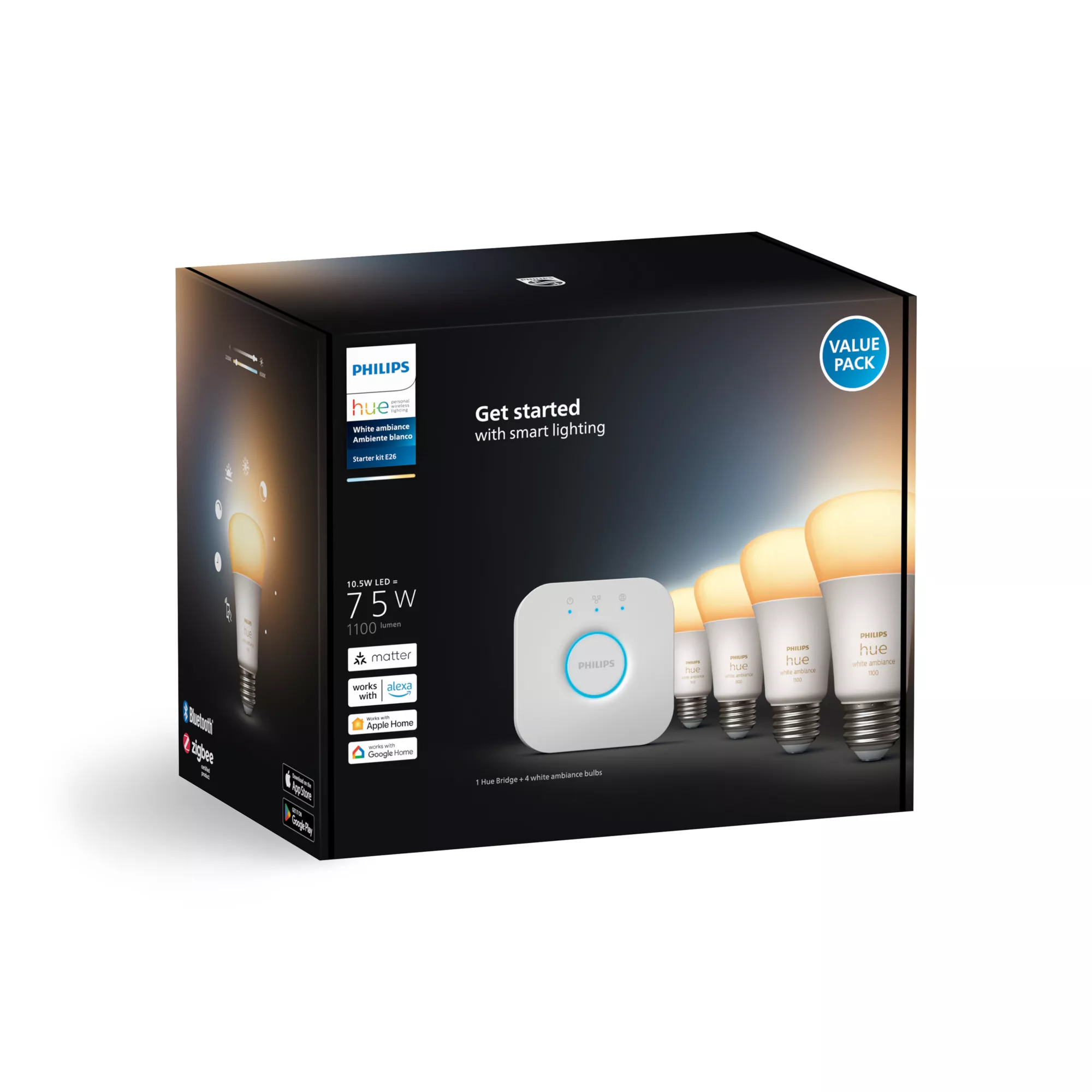 Philips by Signify Philips Hue White ambience 046677563271 smart lighting Bluetooth/Zigbee – image 3