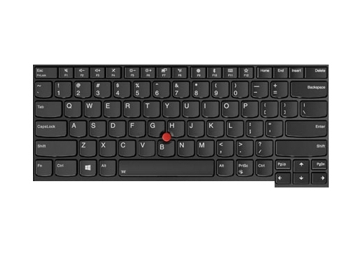 Lenovo 01AX417 reservdelar bärbara datorer Tangentbord