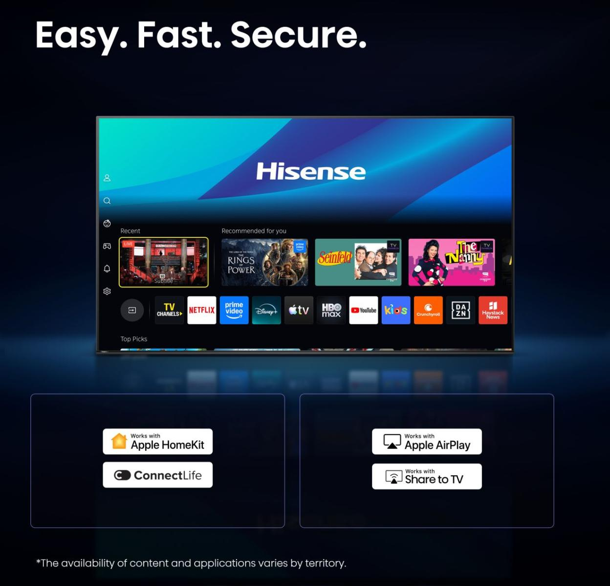 Hisense 32E4DS 81.3 cm (32") HD Smart TV Wi-Fi Black – image 9