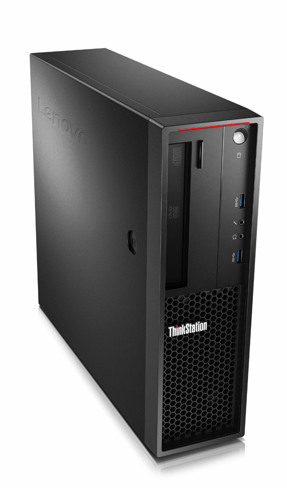Lenovo ThinkStation P320 Intel® Xeon® E3 Family E3-1245V6 8 GB DDR4-SDRAM 256 GB SSD Windows 10 Pro SFF Workstation Black image 4