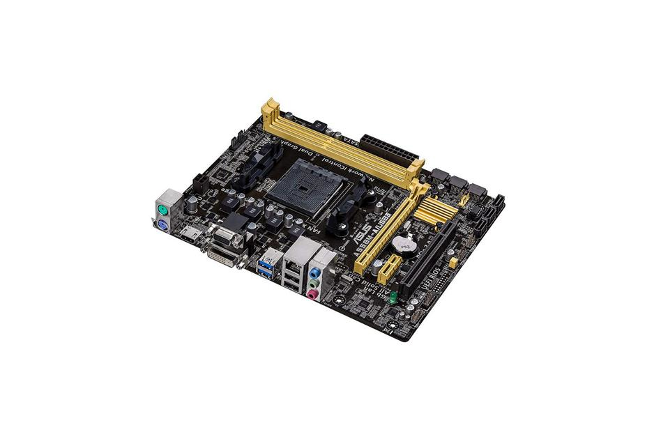 ASUS A55BM-A/USB3 AMD A55 FCH Socket FM2+ micro ATX – image 1