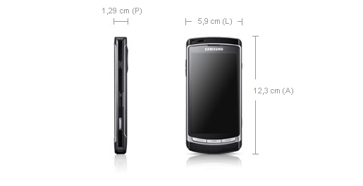 Samsung I8910 HD black – image 2