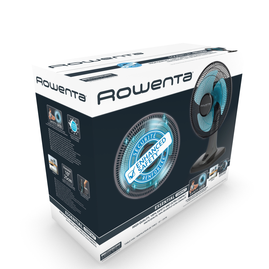 Rowenta Essential VU2110 household fan Black, Blue – image 7