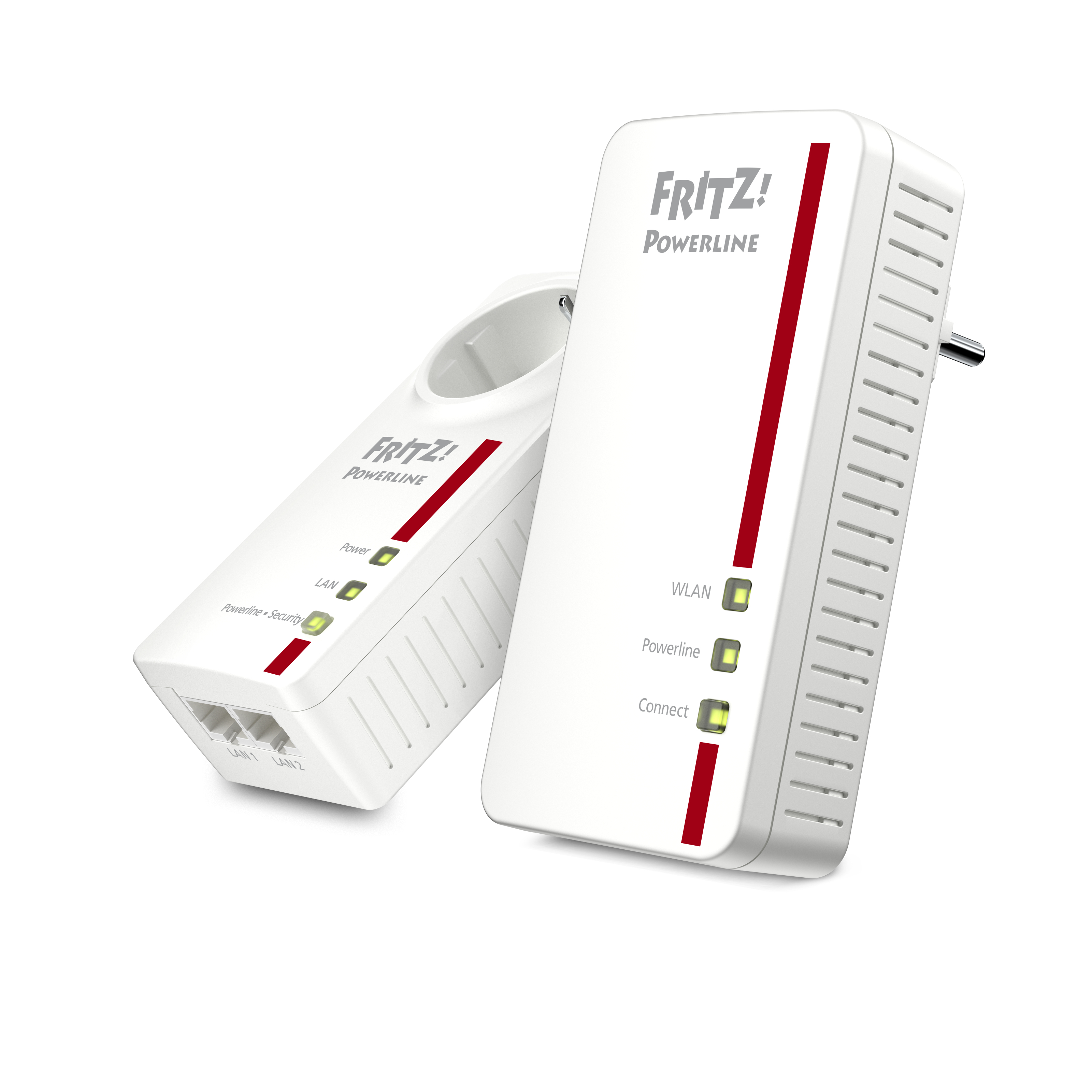 FRITZ!Powerline Powerline 1260E WLAN Set 1200 Mbit/s Nätverksansluten (Ethernet) Wi-Fi Vit 2 styck