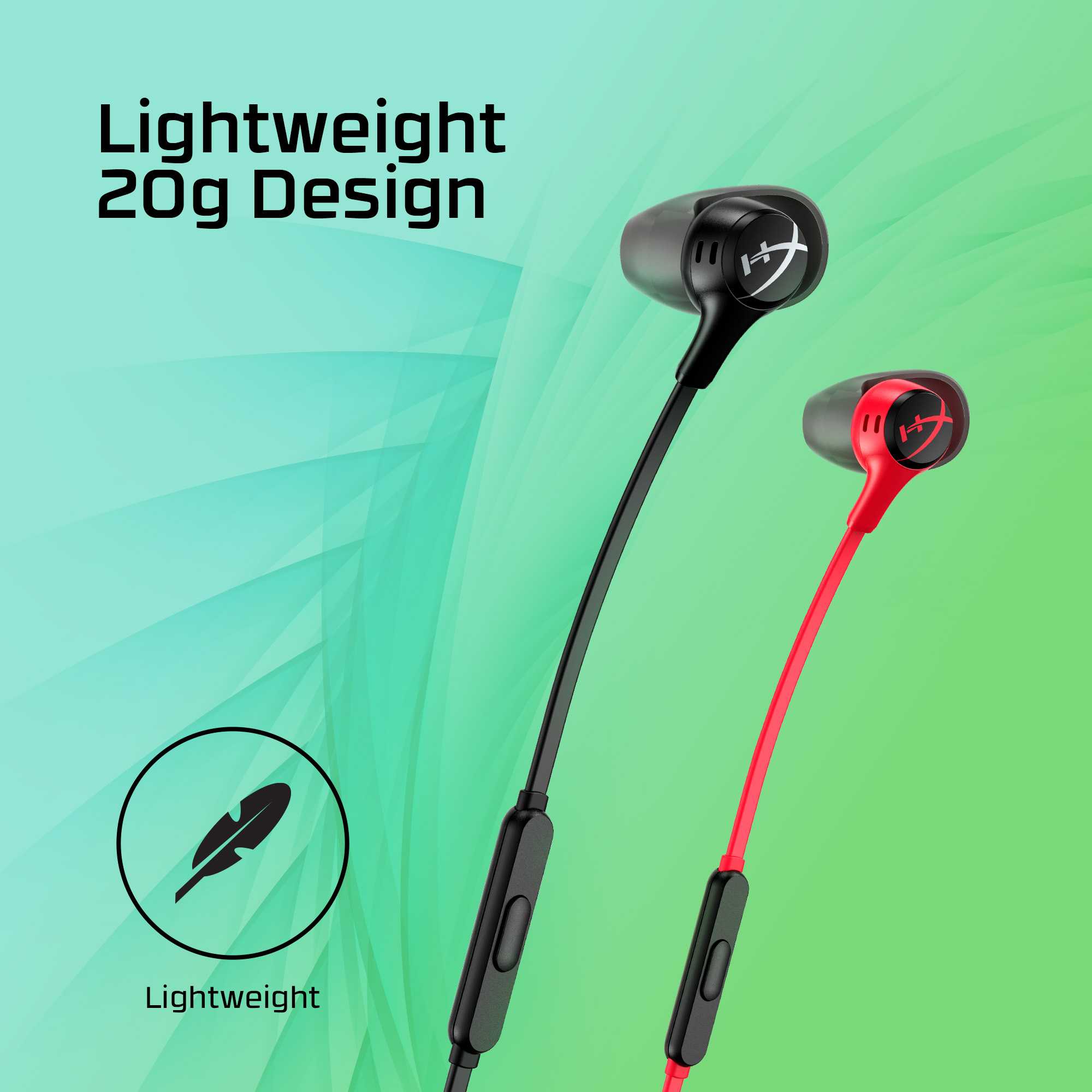 HyperX Cloud Earbuds II RED Gaming Earbuds with Mic – image 7
