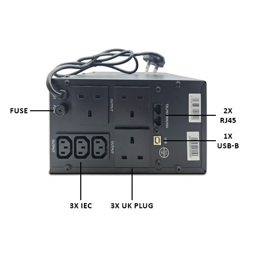 VIDA Armour 1000VA – image 3