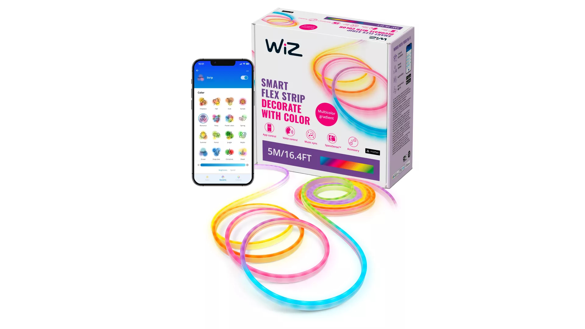 WiZ 8720169077263 smart lighting Wi-Fi/Bluetooth – image 2