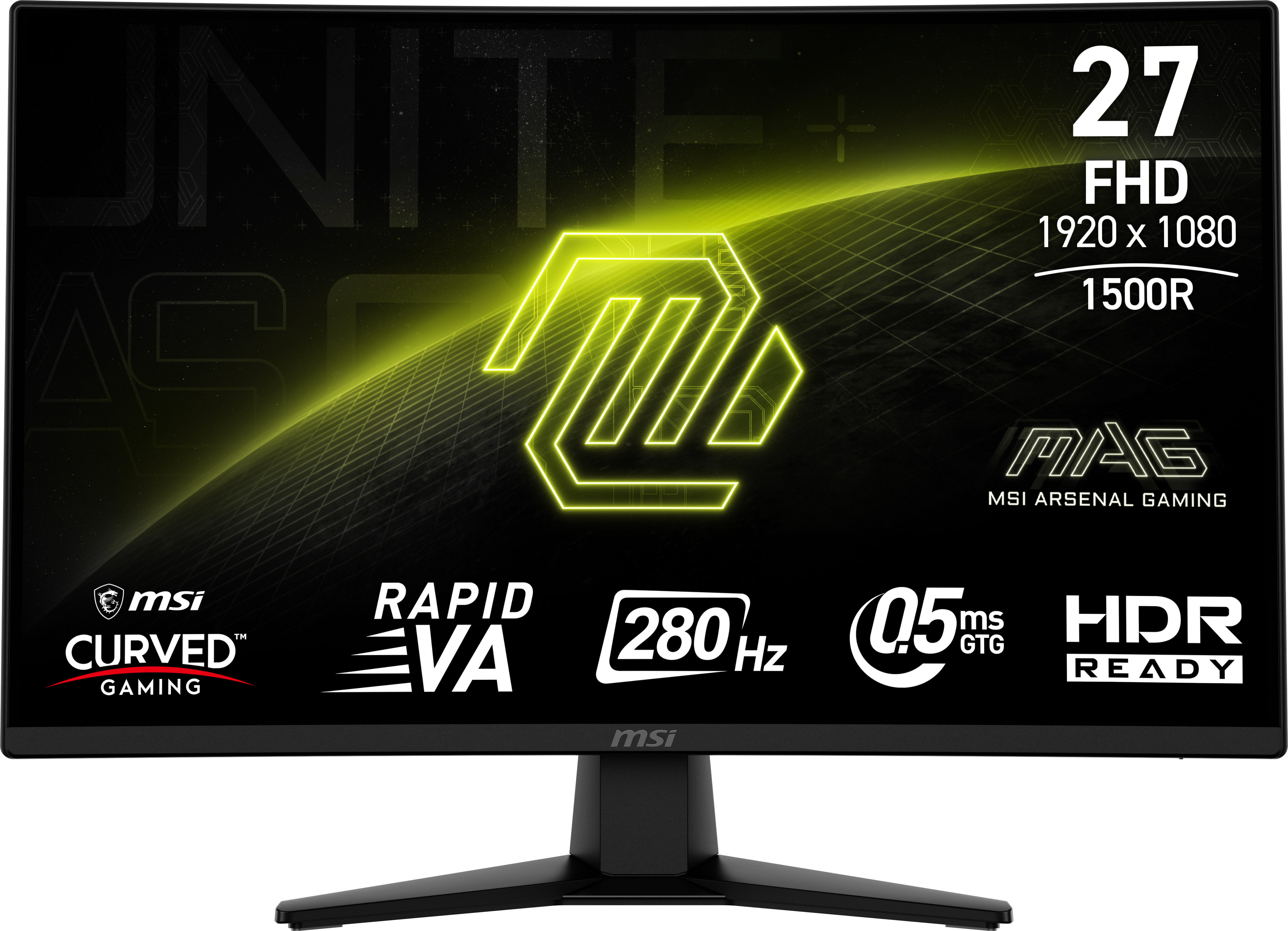 MSI MAG 274CXF Monitor PC 68,6 cm (27") 1920 x 1080 Pixel Full HD Nero