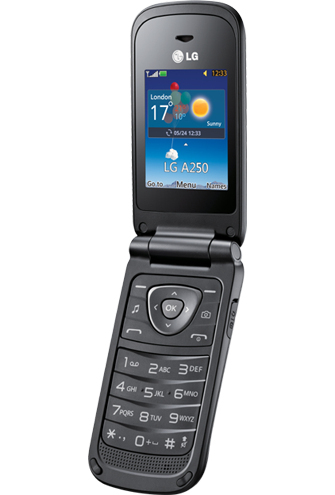 LG A250 5.59 cm (2.2") 92 g Black