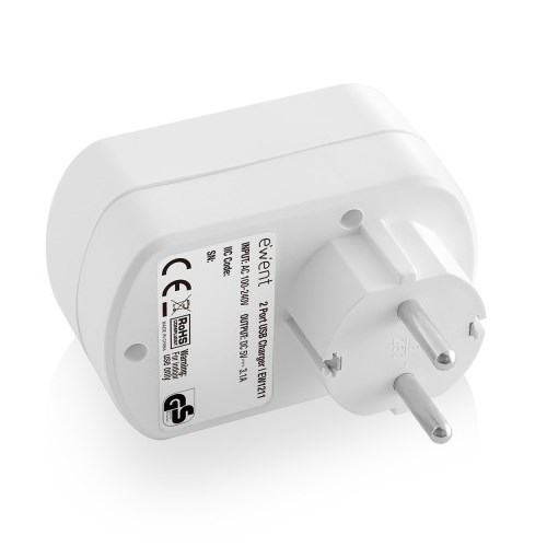 Ewent EW1211 mobile device charger Smartphone, Tablet White AC Indoor – image 2