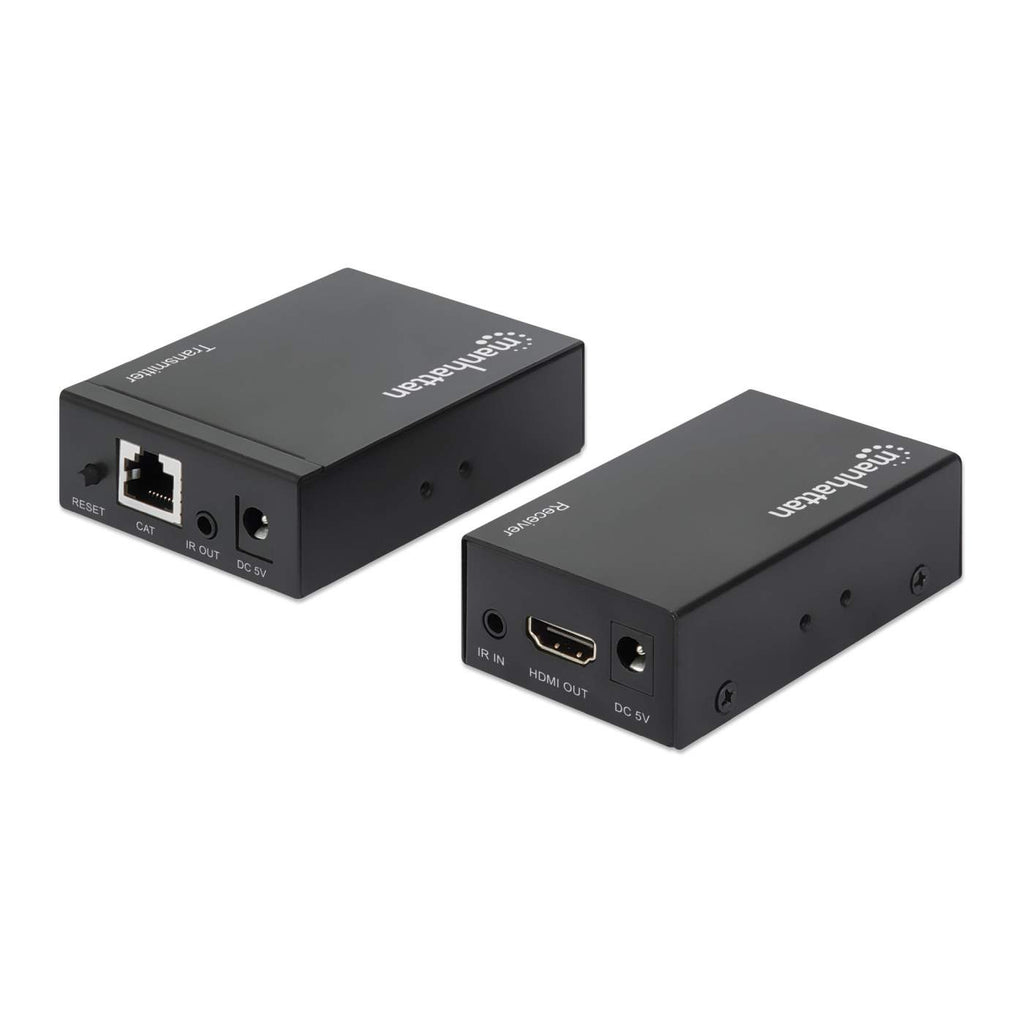 Manhattan HDMI 1080p over Ethernet Extender Kit, Up to 50m with Single Cat6 Cable, Tx & Rx Modules, IR Support, Three Year Warranty – image 4