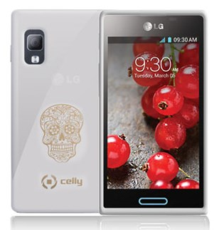 Celly GELSKIN310S2 mobile phone case Cover Transparent