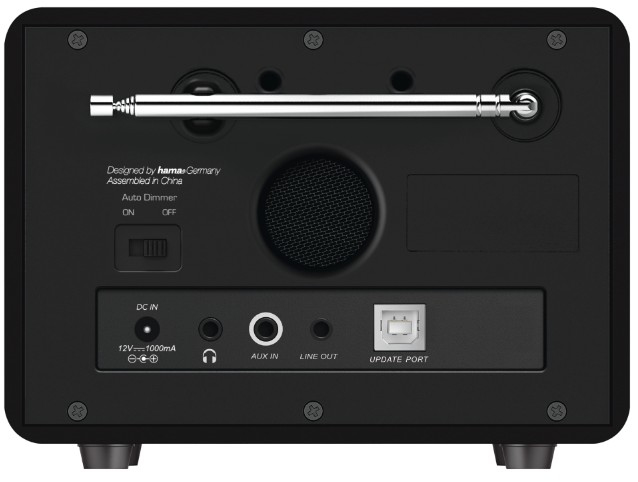 Hama DR1610BTS Portable Analog & digital Black – image 2