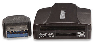Manhattan 101660 card reader USB 3.2 Gen 1 (3.1 Gen 1) Black – image 5